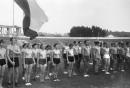 pavadinimas: Resp. l. atl. pirmenybės Vilniuje 1954 06 27, raktai:  lengvoji atletika pirmenybės